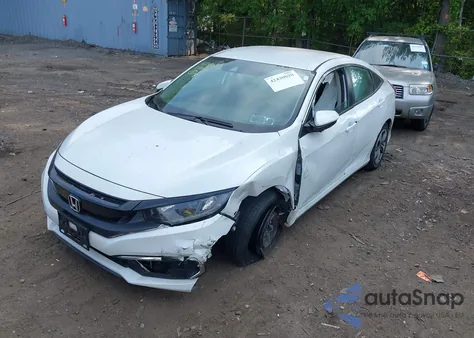 2021 Honda Civic Lx z USA, uszkodzony, nr VIN 2HGFC2F61MH527167